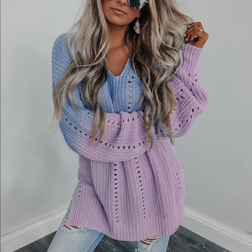 Ombré sweater